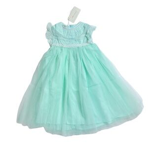 Mint Green Kids Dress